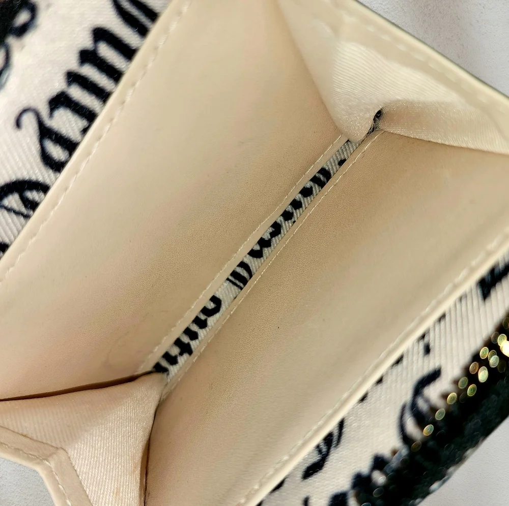 Juicy Couture Gothic Under Lock & Key Wallet Zip Around